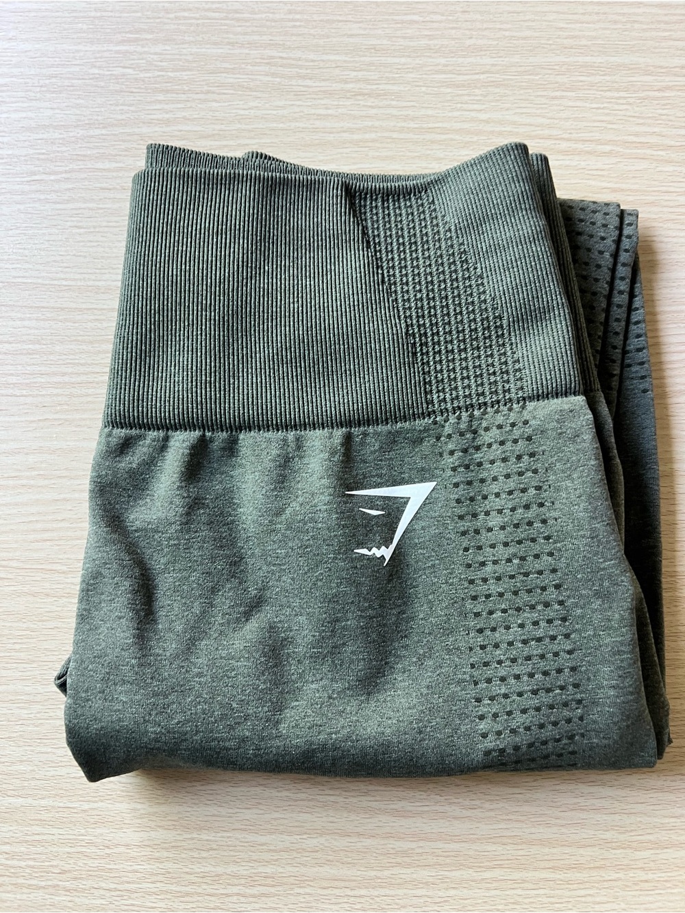 Gymshark Olive Seamless High-Waist Leggings